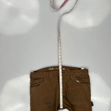 Dickies Carpenter Trousers - 36W 30L Brown Cotton