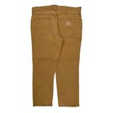 Carhartt Carpenter Trousers - 38W 30L Brown Cotton