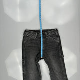 Levis Carpenter Jeans - 32W 30L Grey Cotton