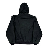 Psc Monroe Mi 250,000 Man Hours Carhartt Jacket - Large Black Cotton