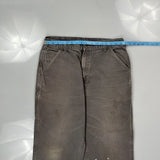 Carhartt Carpenter Pants - 33W 30L Gray Cotton