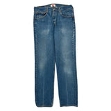 501 Levis Jeans - 32W 31L Blue Cotton
