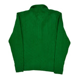 Polo By Ralph Lauren 1/4 Zip - Large Green Wool