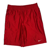 Basketball Nike Sport Shorts - Large Red Polyester