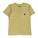 Carhartt T-Shirt - XS Yellow Cotton