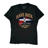 Punta Cana Hard Rock Cafe Single Stitch T-Shirt - Large Black Cotton