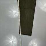 Carhartt Carpenter Trousers - 34W 30L Green Cotton