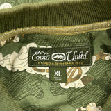 Ecko Unltd Camo Polo Shirt - XL Khaki Cotton