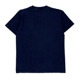 Harvard Champion Single Stitch T-Shirt - Large Navy Cotton