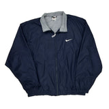 Nike Windbreaker - XL Navy Polyester