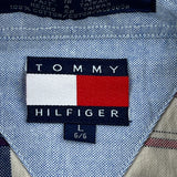 Tommy Hilfiger Checked Shirt - Large Multicoloured Cotton