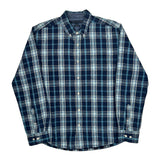 Tommy Hilfiger Checked Shirt - Large Blue Cotton