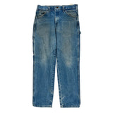 Dickies Carpenter Jeans - 32W 29L Blue Cotton