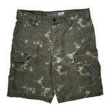 Carhartt Camo Cargo Shorts - 34W 11L Camo Cotton