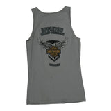 Harley Davidson Graphic Tank Top - Medium Gray Cotton