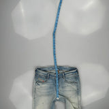 Diesel Flared Jeans - 30W UK 8 Light Wash Cotton