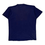 Cpd Badge Russell Athletic T-Shirt - Large Navy Cotton