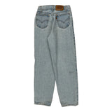 Made In USA Levis Slim Jeans - 23W 28L Light Wash Cotton