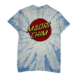 Madri Chim Gildan Tie-Dye T-Shirt - Small Blue Cotton
