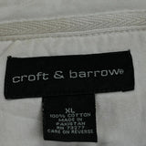 Croft & Barrow Striped Rugby Shirt - XL Multicoloured Cotton