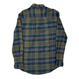 Tommy Hilfiger Checked Shirt - Medium Blue Cotton