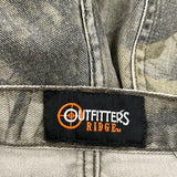 Outfitters Ridge Double Knee Cargo Trousers - 32W 30L Camo Cotton