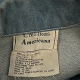 Unbranded Denim Jacket - Medium Blue Cotton