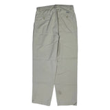 Polo By Ralph Lauren Trousers - 32W 29L Cream Cotton