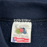 Lake Tahoe Mountain Paradise Fruit Of The Loom Graphic Sweatshirt - XL Navy Cotton Blend