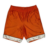 Nike Sport Shorts - Medium Orange Polyester