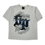 The Utmost Supremacy Southpole Graphic T-Shirt - 2XL White Cotton