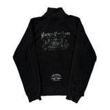 Mid America Harley-Davidson Columbia, Mo Harley Davidson Graphic Zip Up - Large Black Cotton Blend