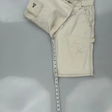 Age 10 Nautica Carpenter Shorts - 24W 10L Cream Cotton