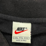 Nike Polo Shirt - 2XL Black Cotton