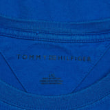 Tommy Hilfiger T-Shirt - Large Blue Cotton