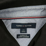 Tommy Hilfiger Polo Shirt - Large Black Cotton