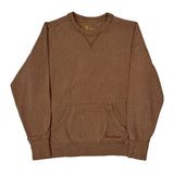 Carhartt Sweatshirt - Medium Brown Cotton Blend