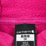 Age 10 Carhartt Hoodie - Medium Pink Cotton