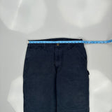 Carhartt Carpenter Trousers - 34W 33L Blue Cotton