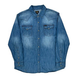 Lee Denim Shirt - XL Blue Denim