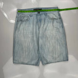 Avirex Denim Shorts - 34W 12L Light Wash Denim