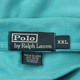 Polo By Ralph Lauren Polo Shirt - 2XL Blue Cotton