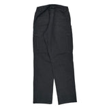 Unbranded Double Knee Cargo Trousers - 34W 32L Black Cotton