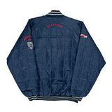 Sean John Varsity Jacket - XL Navy Nylon