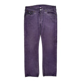 True Religion Jeans - 36W 32L Purple Cotton