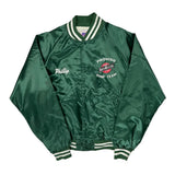 Proviso Hump Team Mvp Corp Varsity Jacket - Large Green Nylon