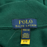 Age 10-12 Polo By Ralph Lauren 1/4 Zip - Medium Green Cotton
