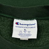 US Marine Corps Champion Graphic Long Sleeve T-Shirt - XL Green Cotton