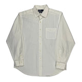 Polo By Ralph Lauren Shirt - XL White Cotton