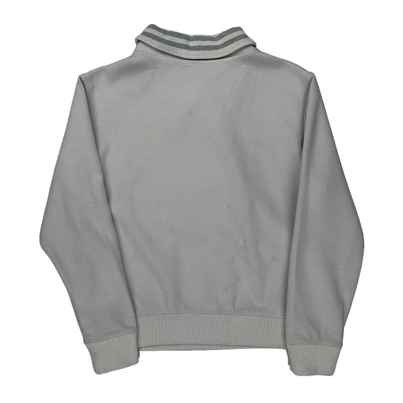 Armani Exchange Collared Jumper - Small Grey Cotton